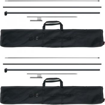 Vevor 2-Pack Advertising Flag Poles 12.7 ft