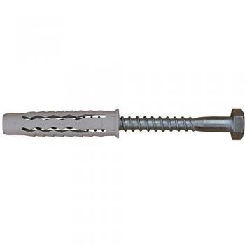Cheville Nylon 12x60 Fix'Pro avec Tirefond 8x90