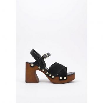 Sandalia Krack Harmony BELESAR Negra para Mujer