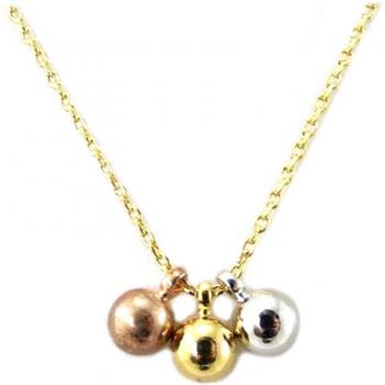 Handcrafted Boho Gold Trio Necklace