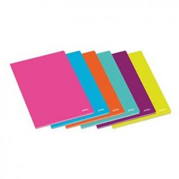 Caderno Agrafado A5 Quadriculado Ambar School Sortido 60 Folhas 1 Unidade