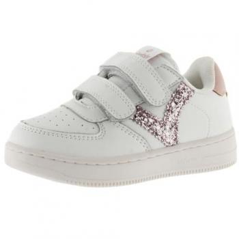 Mädchen Sneakers im Ledereffekt-Design