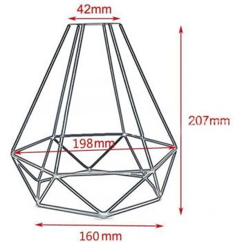 Hanging Iron Cage Lampshade
