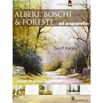 Alberi, boschi e foreste ad acquarello