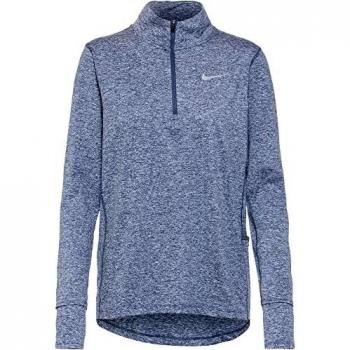 Polo deportivo Nike Element Half-Zip morado gris