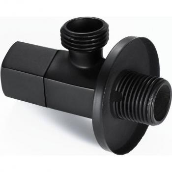Black Brass Kitchen and Bathroom Angle Valve