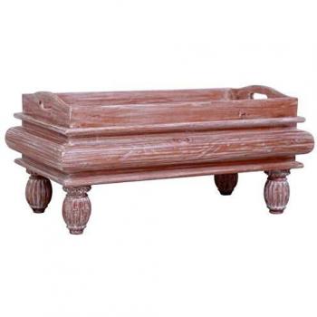 VidaXL Couchtisch aus Mahagoni 90 x 50 x 40 cm