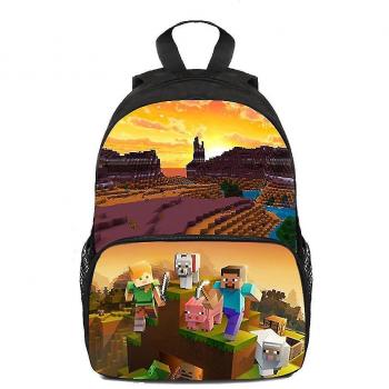 Mochila Preescolar 3D Minecraft para Niños