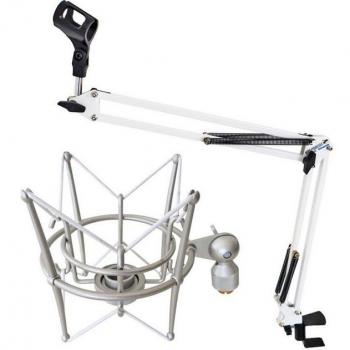 Keepdrum Mikrofon-Gelenkarm NB35 WH mit MS089SV