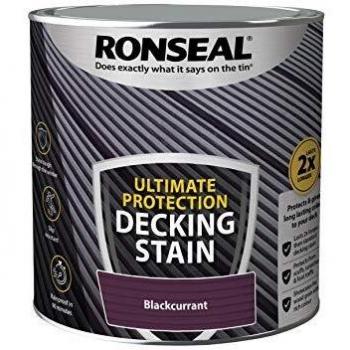 RONSEAL ULTIMATE DECKING STAIN BLACKCURRANT 2.5L