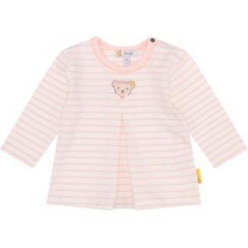 Camicia a maniche lunghe colore rosa conchiglia Steiff