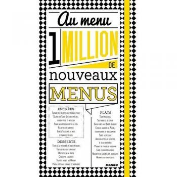 1 million de nouveaux menus