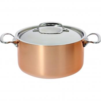 Olla de cobre y acero inoxidable De Buyer 20 cm