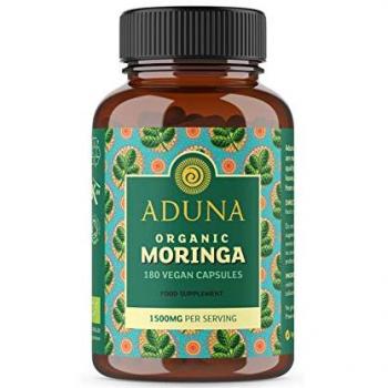 Aduna Pure Moringa Capsules 1500mg 180 Vegan Capsules