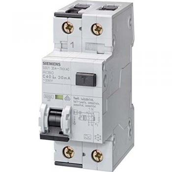 Siemens 5SU1354-7KK40 Residual Current Circuit Breaker C40/0.03A
