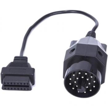 OBD II Adapter for BMW 20 Pin to OBD2 16 Pin Connector