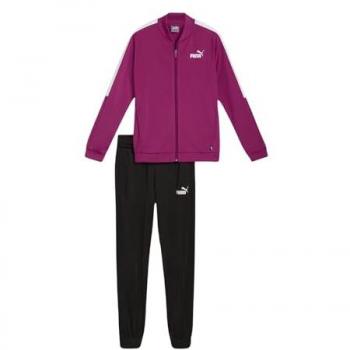 Tuta Baseball Tricot Puma Lilla e Nera 15-16 Anni