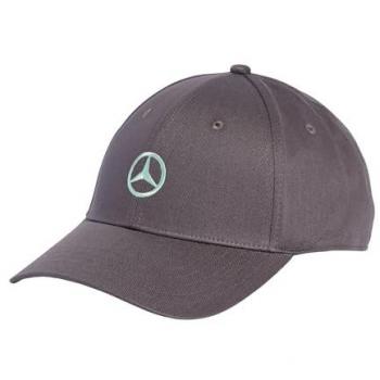 Gorra deportiva Adidas Performance MER FAN CO CAP gris y menta