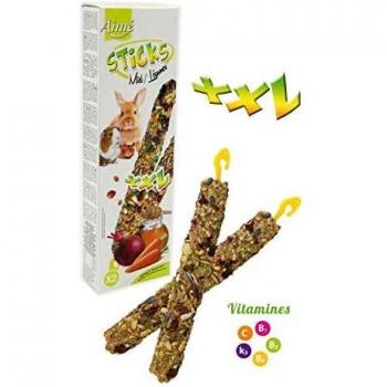 Tyrol Stick XXL for Big Rodents and Rabbits with Honey and Vegetables