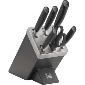 Set de Cuchillos Zwilling All*Star Negro Acero Acero Inoxidable