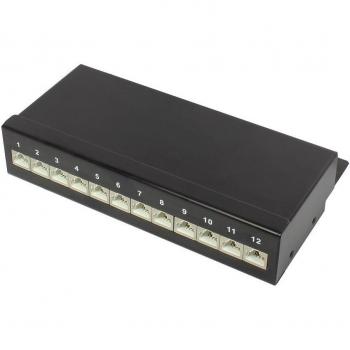 Good Connections Desktop Patch Panel Cat. 6 (12-Port)