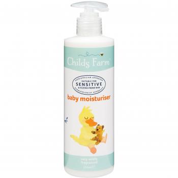 Childs Farm Baby Moisturiser Sensitive Eczema Prone Skin Mildly Fragranced 250ml