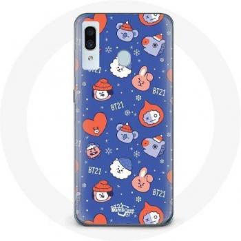 Case per Samsung Galaxy A20e BTS Bangtan Sonyeondan BT21 Natale 2023
