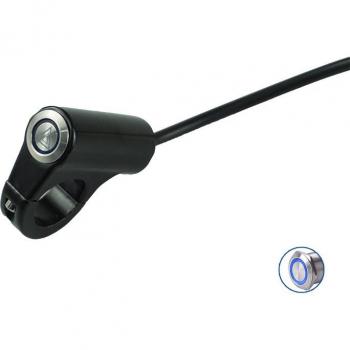 7/8 22mm Motorcycle Handlebar Signal Flasher Switch with Emergency Light Button