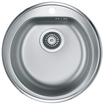 Alveus Einbauspüle 1037228 – Runde Edelstahlpüle Ø 51 cm – Type From 30