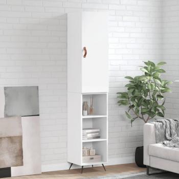 VidaXL White Highboard 34.5x34x180 cm