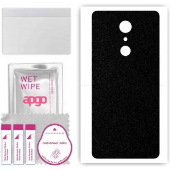 Apgo Matte Black Back Sticker for LG Q9