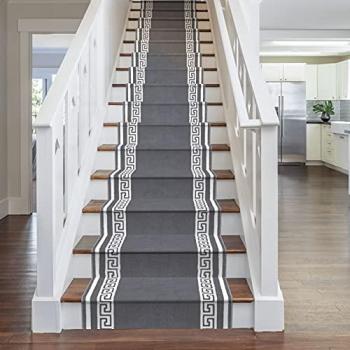 Grey Key 80x480cm Stair Rug