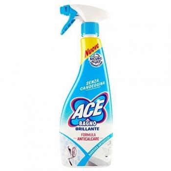 Ace Anticalcare e Brillantezza Spray per Bagno, 500ml