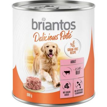 Briantos Pâté pour chien 24 x 800 g