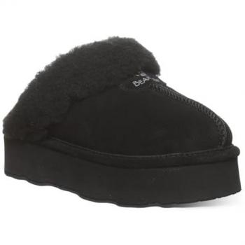 Bearpaw Retro Loki Women’s Black Comfort Slippers – 6M