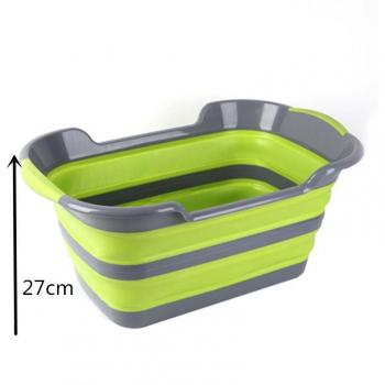 Folding Silicone Bath Tub for Foot Spa