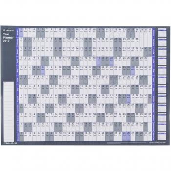 Compact Landscape Wall Planner by Ryman (2019)