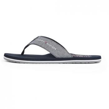 Infradito Tommy Hilfiger Chambray Mare EU 40