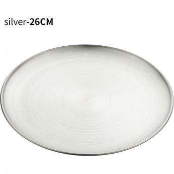 Flaches Goldtablett für Kuchen und Nachtisch – 14/17/20/23/26CM