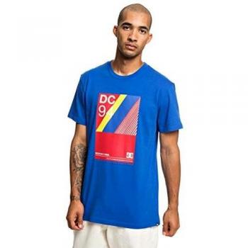 DC Shoes Tracked Maglietta a Maniche Corte Uomo Nautical Blue L