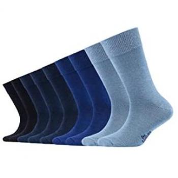 S.Oliver Kinder Strümpfe Bundle (9er Pack) – Pflegeleicht, Baumwollmischung, Blau