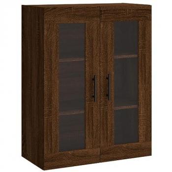 Armoire Murale en Chêne Marron 69,5x34x90 cm