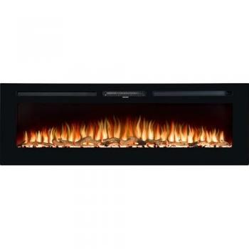 Orlando Adam Series Wall-Mount, 50 H x 153 W, 1200W, Black