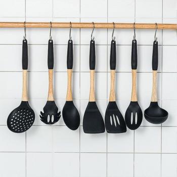 Kit d'ustensiles de cuisine en silicone