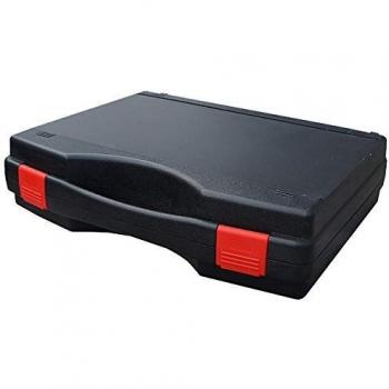 Mallette plastique noire haute résistance 265x225x77 mm (lot de 10)