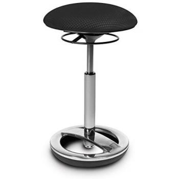 Sitzhocker 'Sitness High Bob', schwarz