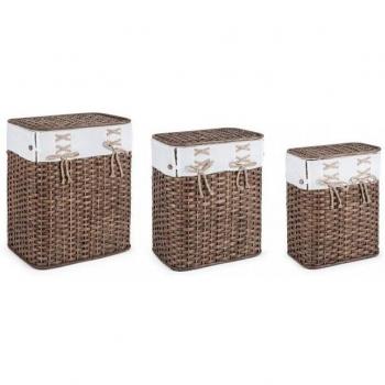 Porta Biancheria Simplicity Marrone 0402404