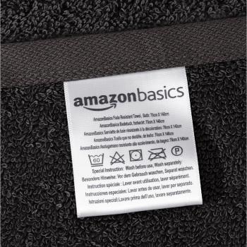Amazon Basics Handtuch-Set, schnelltrocknend, 100% Baumwolle, 2 Badetücher