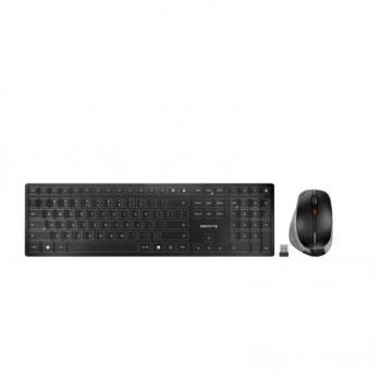 Cherry 9500 Slim All‑in‑One: Keyboard & Mouse, RF/Bluetooth, Black‑Gray