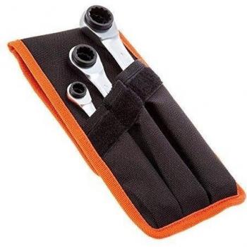 Bahco clé à cliquet double plana S4RM/3T Lot x20